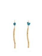 Matchesfashion.com Marni - Stick Hook Earrings - Womens - Blue