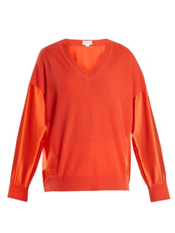 Amanda Wakeley Vikanda Cashmere And Silk Sweater