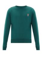 Matchesfashion.com Ami - Ami De Coeur Cotton Sweatshirt - Mens - Green