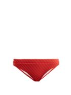 Matchesfashion.com Solid & Striped - The Madison Bikini Briefs - Womens - Red