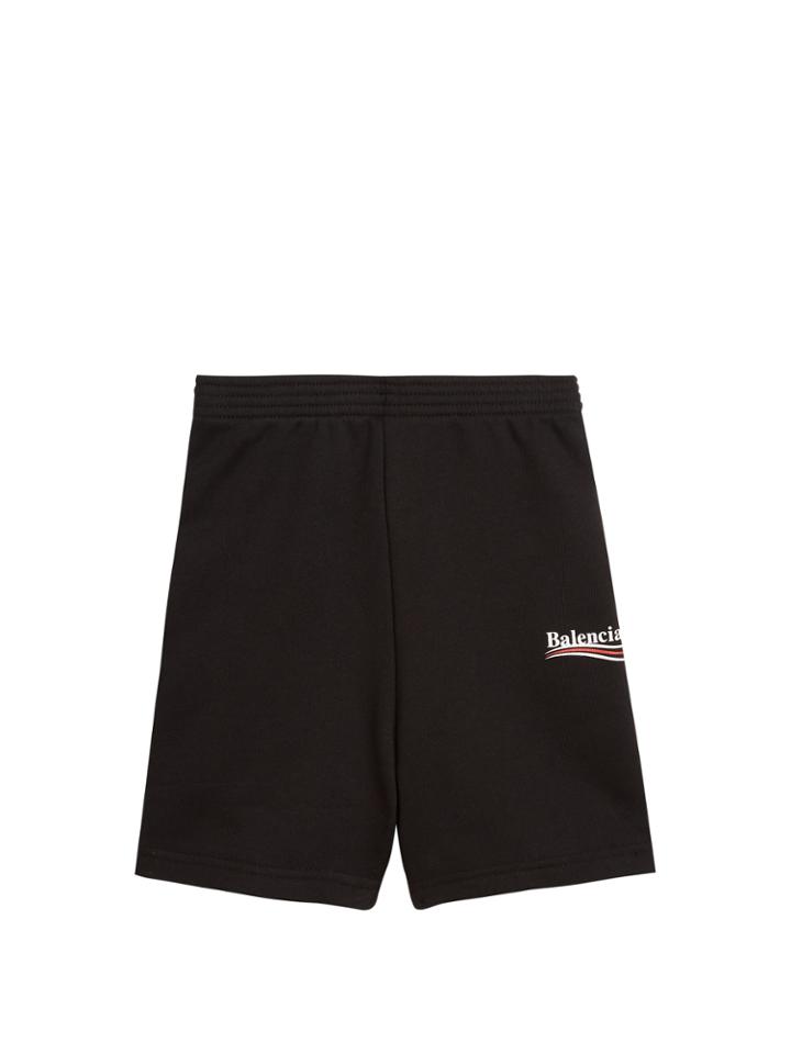 Balenciaga Kids Unisex Cotton-blend Shorts