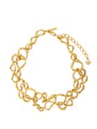 Oscar De La Renta Entangled Chain Necklace