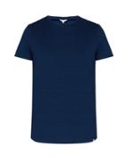 Matchesfashion.com Orlebar Brown - Ob T Cotton Jersey T Shirt - Mens - Dark Blue