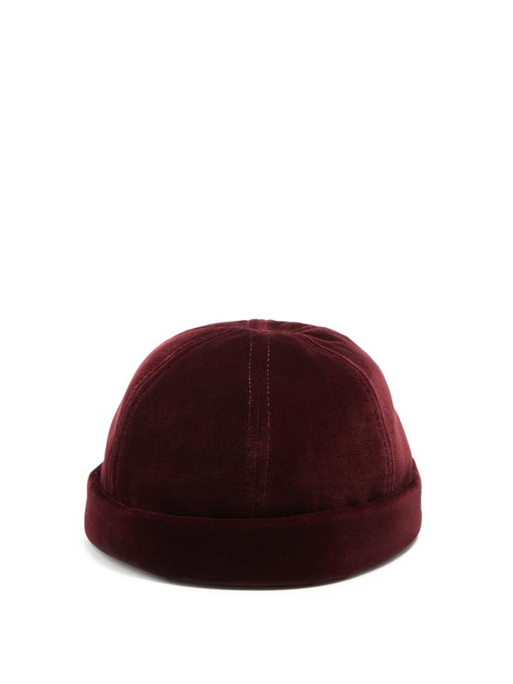 Maison Michel Calvin Velvet Hat