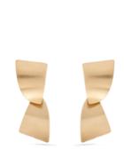Fay Andrada Susea Curved Brass Earrings