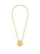Matchesfashion.com Joelle Kharrat - Cactus Pendant Gold Plated Brass Necklace - Womens - Gold
