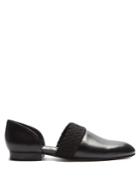 Loewe Cut-out Side Braided-detail Loafers