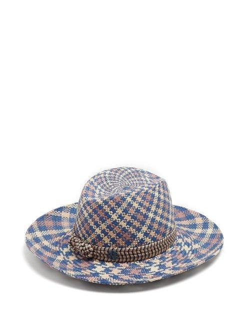 Matchesfashion.com Maison Michel - Kate Straw Hat - Womens - Beige Multi