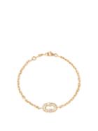 Viltier - Magnetic Diamond & 18kt Gold Bracelet - Womens - Yellow Gold