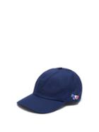 Matchesfashion.com Maison Kitsun - Fox Appliqu Cotton Blend Cap - Mens - Navy