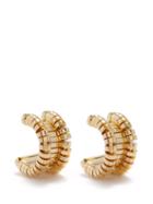 Bottega Veneta - Staple 18kt Gold-vermeil Hoop Earrings - Womens - Yellow Gold