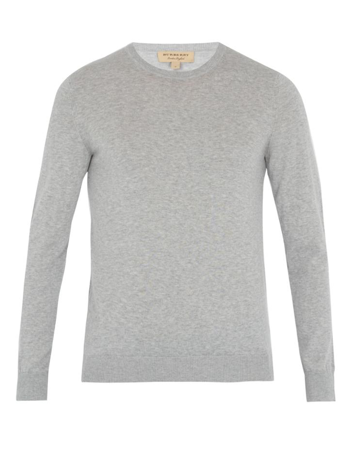 Burberry Richmond Crew-neck Cashmere-blend Sweater