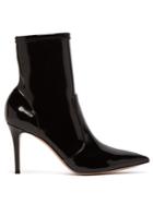 Gianvito Rossi Imogen 85 Patent Leather Ankle Boot