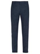 Paul Smith Slim-fit Mlange Wool-blend Suit Trousers