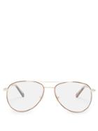 Matchesfashion.com Chlo - Aviator Optical Glasses - Womens - Brown Multi