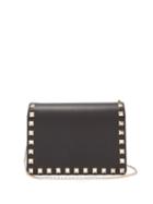 Matchesfashion.com Valentino - Rockstud Leather Shoulder Bag - Womens - Black