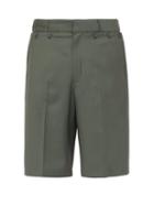 Matchesfashion.com Jacquemus - Marin Mid Rise Wool Twill Shorts - Mens - Green