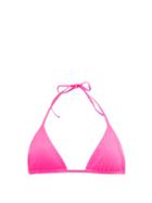 Matchesfashion.com Mara Hoffman - Rae Recycled-fibre Bikini Top - Womens - Pink