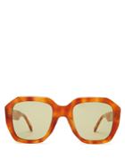 Céline Eyewear Cat-eye Square-frame Acetate Sunglasses
