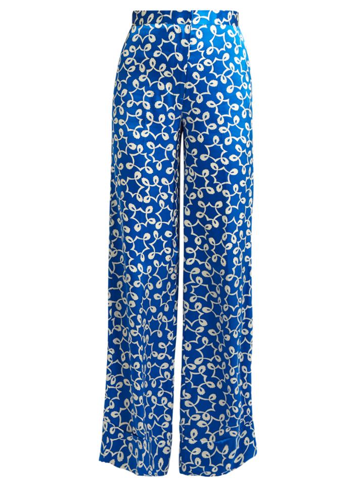 Duro Olowu Ivy Silk Trousers