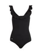 Fendi Rouches Ruffle-trimmed Swimsuit