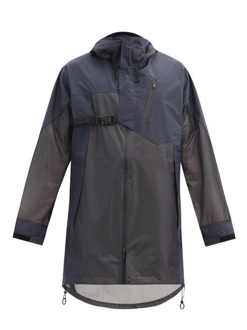 Matchesfashion.com Y-3 - Ch1 Terrex Harnessed Technical Hooded Parka - Mens - Grey