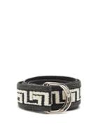 Matchesfashion.com Isabel Marant - Maloh D-ring Cotton Belt - Mens - Dark Grey