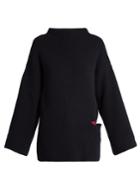 Stella Mccartney Oversized Wool And Silk-blend Sweater