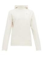 Matchesfashion.com Mammut Delta X - Zun 3d Logo Cotton Blend Hooded Sweatshirt - Mens - White