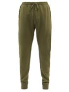Tom Ford - Cotton-jersey Track Pants - Mens - Khaki