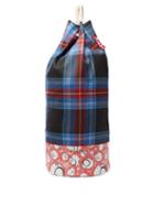 Matchesfashion.com Charles Jeffrey Loverboy - Screaming Suns Tartan Rope Duffle Bag - Womens - Blue Multi
