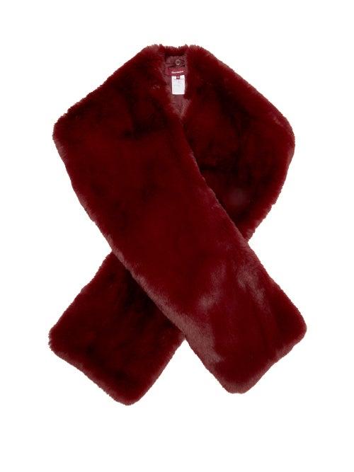Matchesfashion.com Sies Marjan - Jordi Faux-fur Shrug - Womens - Dark Burgundy