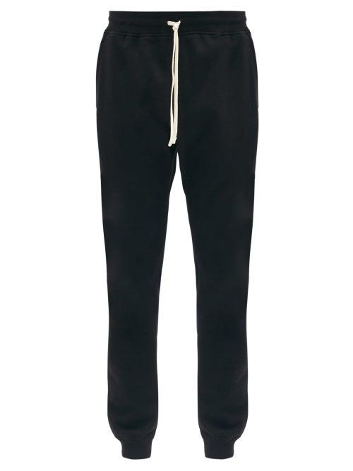 Matchesfashion.com Reigning Champ - Slim Cotton-jersey Track Pants - Mens - Black
