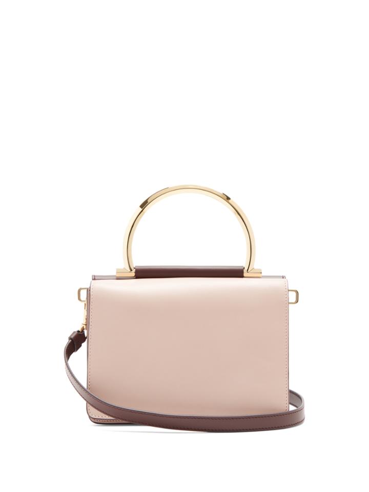 Salvatore Ferragamo Gancio Mini Leather Shoulder Bag