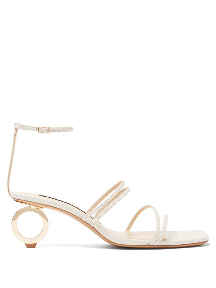 Jacquemus Bachata Ornamental-heel Sandals