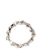 Matchesfashion.com Jil Sander - Logo-engraved Chain Necklace - Womens - Silver