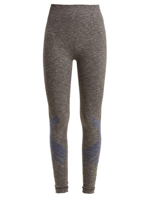 Matchesfashion.com Lndr - Eight Eight Compression Seamless Leggings - Womens - Grey