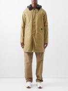 2 Moncler 1952 - Barra Hooded Cotton-canvas Down Coat - Mens - Beige