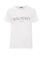 Balmain Logo-print Cotton T-shirt