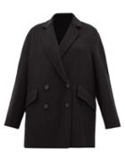 Matchesfashion.com Joseph - Milburn Wool And Cashmere-blend Coat - Womens - Black