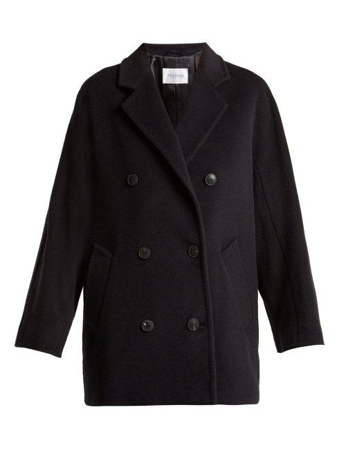Matchesfashion.com Max Mara - Gastone Coat - Womens - Navy
