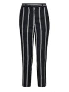 Vivienne Westwood Red Label Marilyn Striped Cropped Wool Trousers