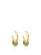 Matchesfashion.com Ileana Makri - Grass Emerald & 18kt Gold Earrings - Womens - Green Gold