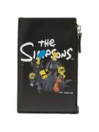 Balenciaga - X The Simpsons Printed Leather Wallet - Mens - Black