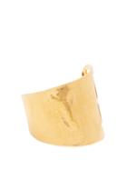 Matchesfashion.com Givenchy - Logo Cut Out Cuff - Womens - Gold
