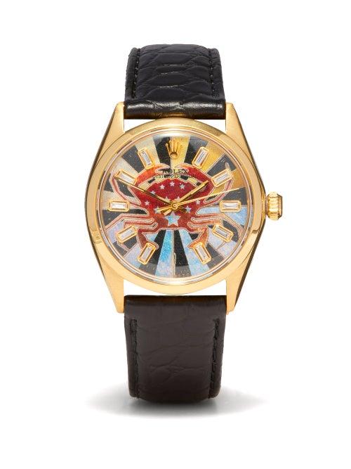 Jacquie Aiche - Vintage Rolex Oyster Cancer Diamond & Gold Watch - Womens - Multi
