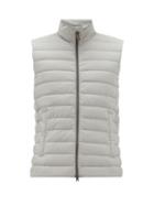 Matchesfashion.com Herno - Quilted-down Gilet - Mens - Grey