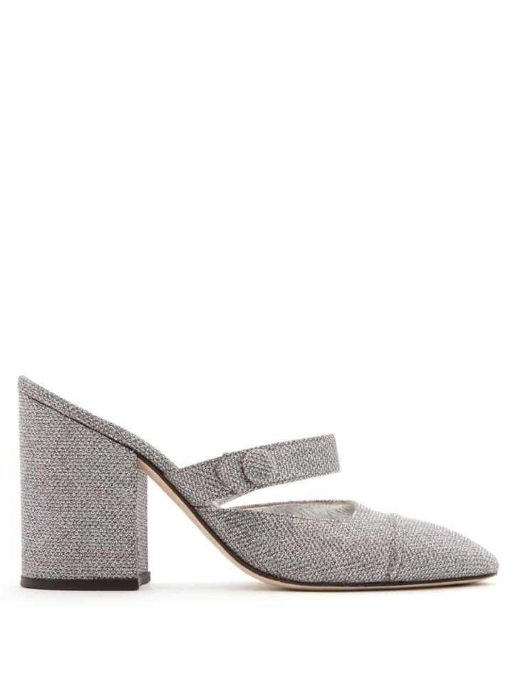Alexachung Block-heel Lam Mules