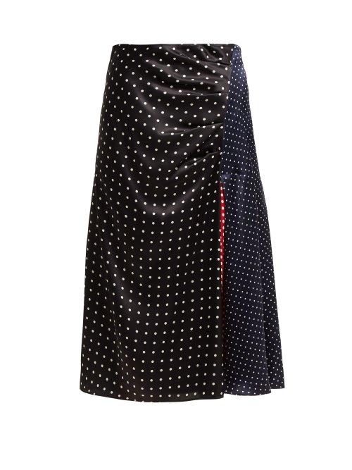 Matchesfashion.com Sportmax - Sabrina Skirt - Womens - Black Multi
