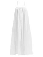 Deiji Studios - Stonewashed Linen Dress - Womens - White